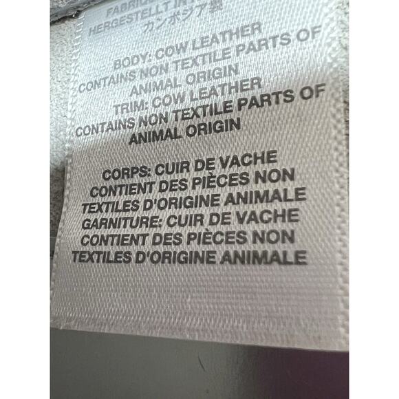 MADEWELL The Toggle Flap‎ Crossbody Bag in Specchio Leather - Silver - Picture 8 of 10